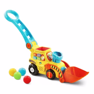 VTech Pop-a-Balls Push & Pop Bulldozer