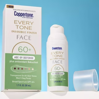 Coppertone Age Defense Every Tone Face Sunscreen (SPF 60+)