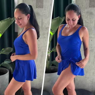 Eomenie Tummy Control Swim Dress