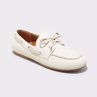Universal Thread Women's Midge Boat Shoes with Memory Foam Insole