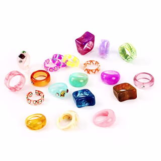 Acrylic Rings Set
