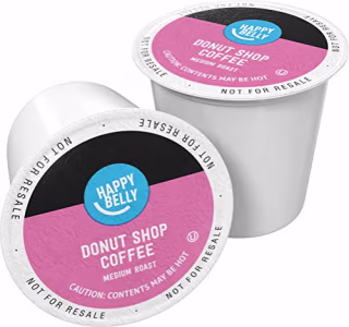 Amazon Brand Happy Belly Medium Roast Coffee Pods