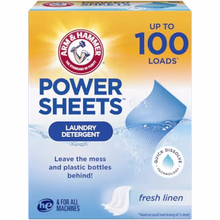 Arm & Hammer Power Sheets Laundry Detergent