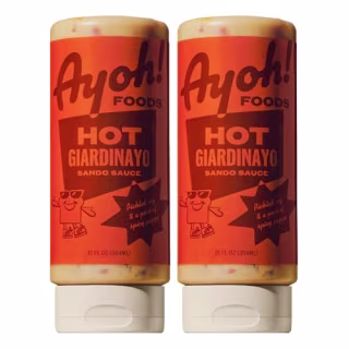 Ayoh Foods Hot Giardinayo Sando Sauce