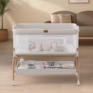 Baby Bassinet 3-in-1 Baby Bassinet Bedside Sleeper