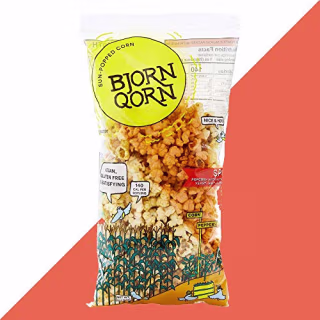 BjornQorn Spicy Popcorn