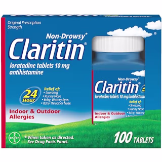 Claritin Allergy Relief 24 Hour Non-Drowsy Tablets
