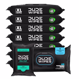 Dude Wipes Flushable Wipes