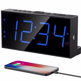 PPLEE Digital Dual Alarm Clock