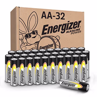 Energizer AA Batteries Alkaline Power (32 Count)