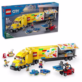 LEGO City Yellow Delivery Truck Toy