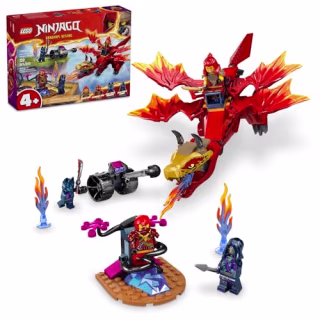 LEGO NINJAGO Kai’s Source Dragon Battle Adventure Playset