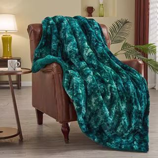 Faux Fur Throw Blanket