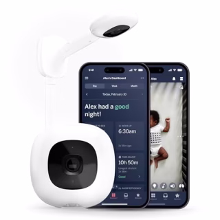 Nanit Pro Smart Baby Monitor and Wall Mount