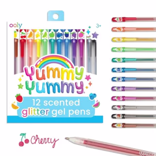 Ooly Scented Yummy Yummy Glitter Gel Pens
