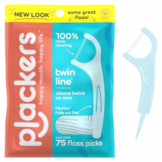 Plackers Twin Line Dental Floss Picks