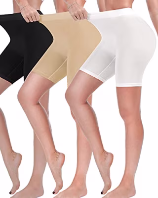 Reamphy Biker Slip Shorts (Pack of 3)