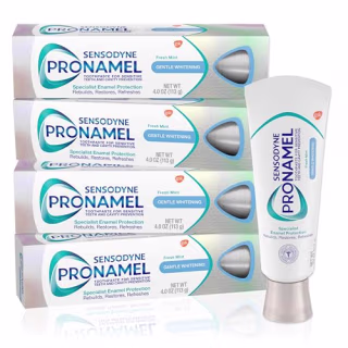 Sensodyne Pronamel Gentle Teeth Whitening Enamel Toothpaste (Pack of 4)