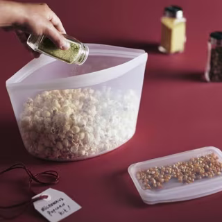 Stasher Premium Silicone Reusable Food Storage Bowl
