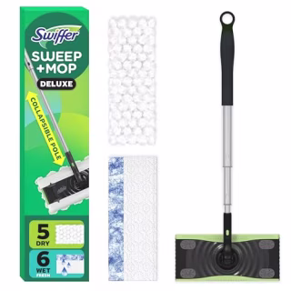 Swiffer Sweep & Mop Deluxe 2-in-1 Floor Mopping and Sweeping Kit