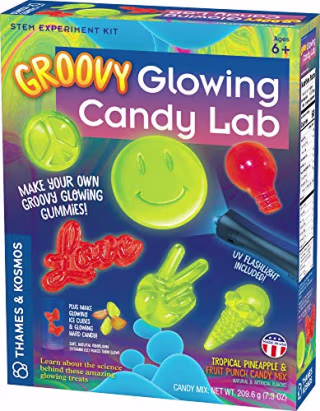 Thames & Kosmos Groovy Glowing Candy Lab STEM Kit
