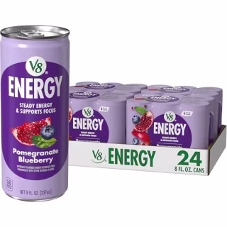 V8 +Energy Pomegranate Blueberry