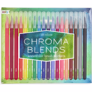 Chroma Blends Watercolor Brush Markers
