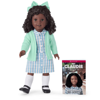Claudie 18-inch Doll & Book (Historical Characters)