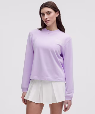 Lululemon Cotton French Terry Crewneck Pullover