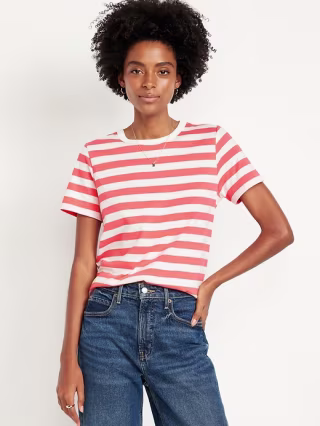 Old Navy EveryWear Crew-Neck Striped T-Shirt
