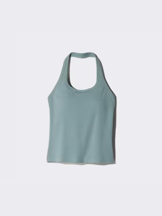 Uniqlo Open Back Halter Bra Top