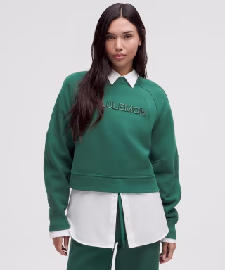 Lululemon Scuba Oversized Pullover Wordmark