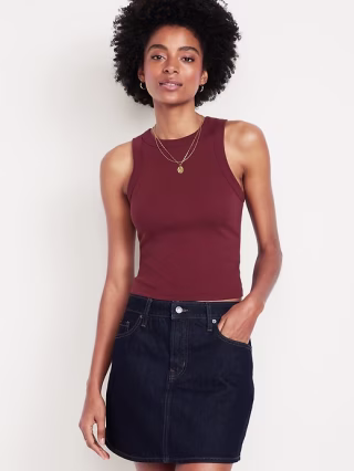 Old Navy Snug Crop Tank Top