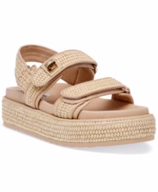 Steve Madden Women's Bigmona Platform Footbed Sandals