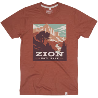 The Landmark Project Zion National Park Unisex Short Sleeve Tee