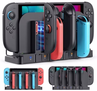 8-in-1 Dual-Direction Magnetic Controller Charger