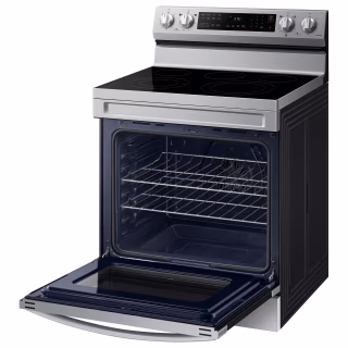 Samsung 30-in Glass Electric Range Air Fry Convection Oven
