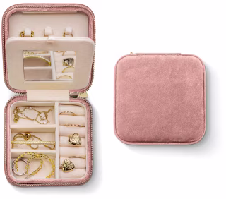 Benevolence LA Plush Velvet Jewelry Box