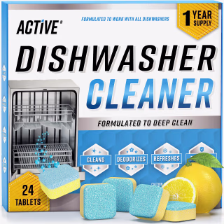 Dishwasher Cleaner And Deodorizer Tablets