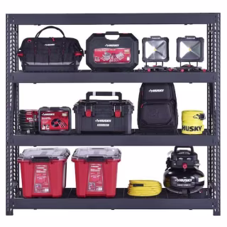 Husky 4-Shelf Metal Industrial Duty Freestanding Storage Unit