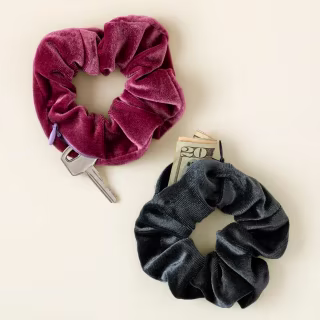 Hidden Pocket Scrunchies