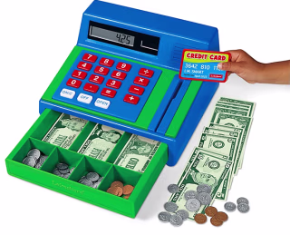 Lakeshore Real-Working Cash Register