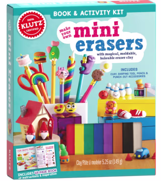 Klutz Make Your Own Mini Erasers
