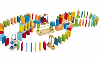 Hape Wooden Domino Ball Set