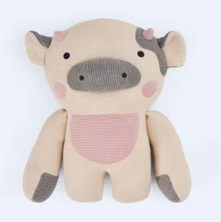 Bearaby Cody Cow Weighted Stuffed Animal