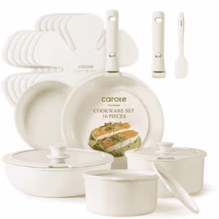 Carote 16 Piece Nonstick Cookware Set