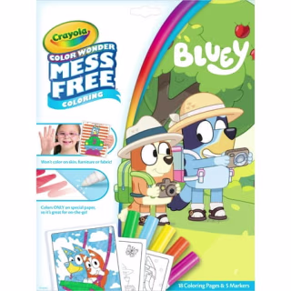 Crayola Color Wonder Mess-Free Bluey Coloring Book