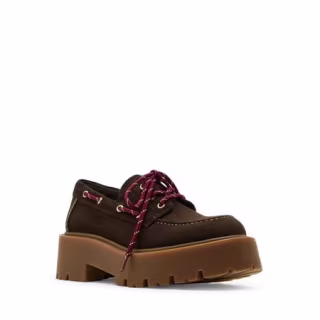 Madden Girl Women's Caden Platform Lug Sole Boat Shoe
