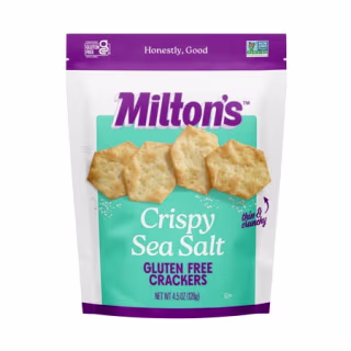 Milton's Gluten Free Crackers - Crispy Sea Salt