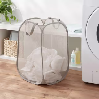 Brightroom Pop-up Mesh Hamper
